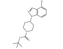 CAS#186409 - 45 - 0|Tert-butil 4- (4-bromo-1h-indazol-1-il) piperidine-1-carboxylate