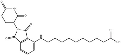 CAS# 2243000 - 24-8|10-[(2- (2,6-dioxopiperidin-3-il) -1,3-dioxo-2,3-dihydro-1H-isoindol-4-il) amino] asid decanoic