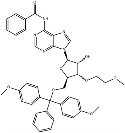 CAS#256224 - 00 - 7|N-(9-[(2R,3R,4S,5R)-5-[(bis(4-methoxyphenyl)(phenyl)methoxy)methyl]-3-hydroxy-4-(2-methoxyethoxy)oxolan-2-yl]-9H-purin-6-yl)benzamide