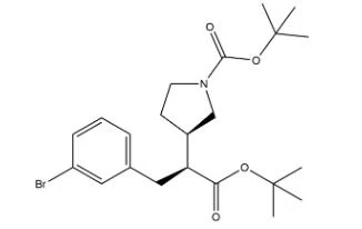 CAS#2565657 - 65 - 8|Tert-butil (3R) -3-[(2s) -3- (3-bromofenil) -1- (tert-butoxy) -1-oxopropan-2-il] pirrolidin-1-karboksilat